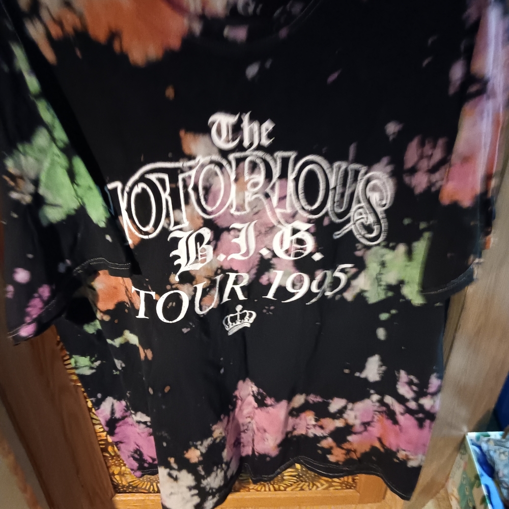 The Notorious BIG Tye Dye T Shirt in Size XL